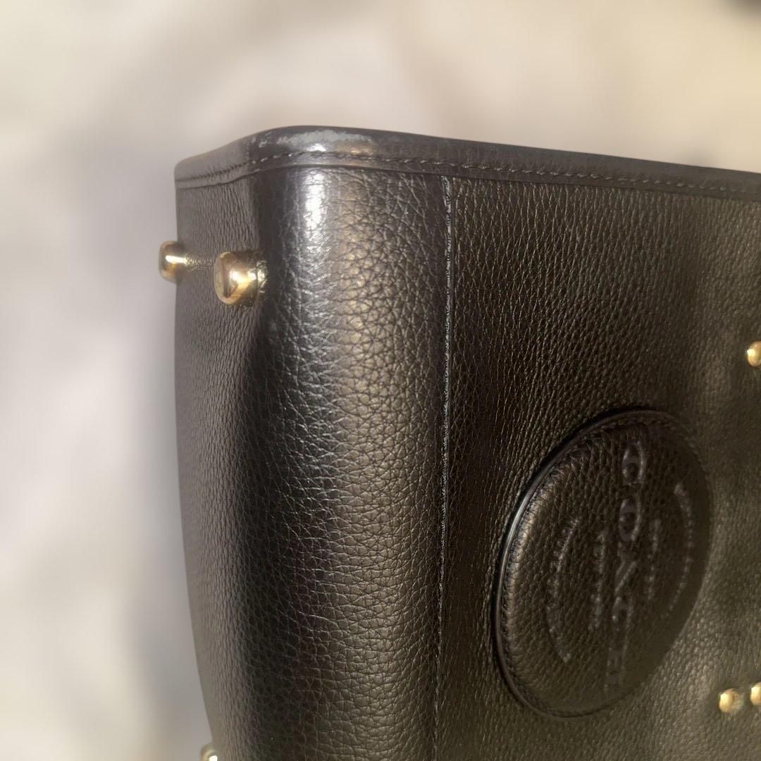 COACH コーチブラック デンプシー トートバッグ
