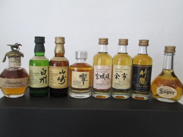 未開封 ウイスキー ミニチュアボトル 8本セット
