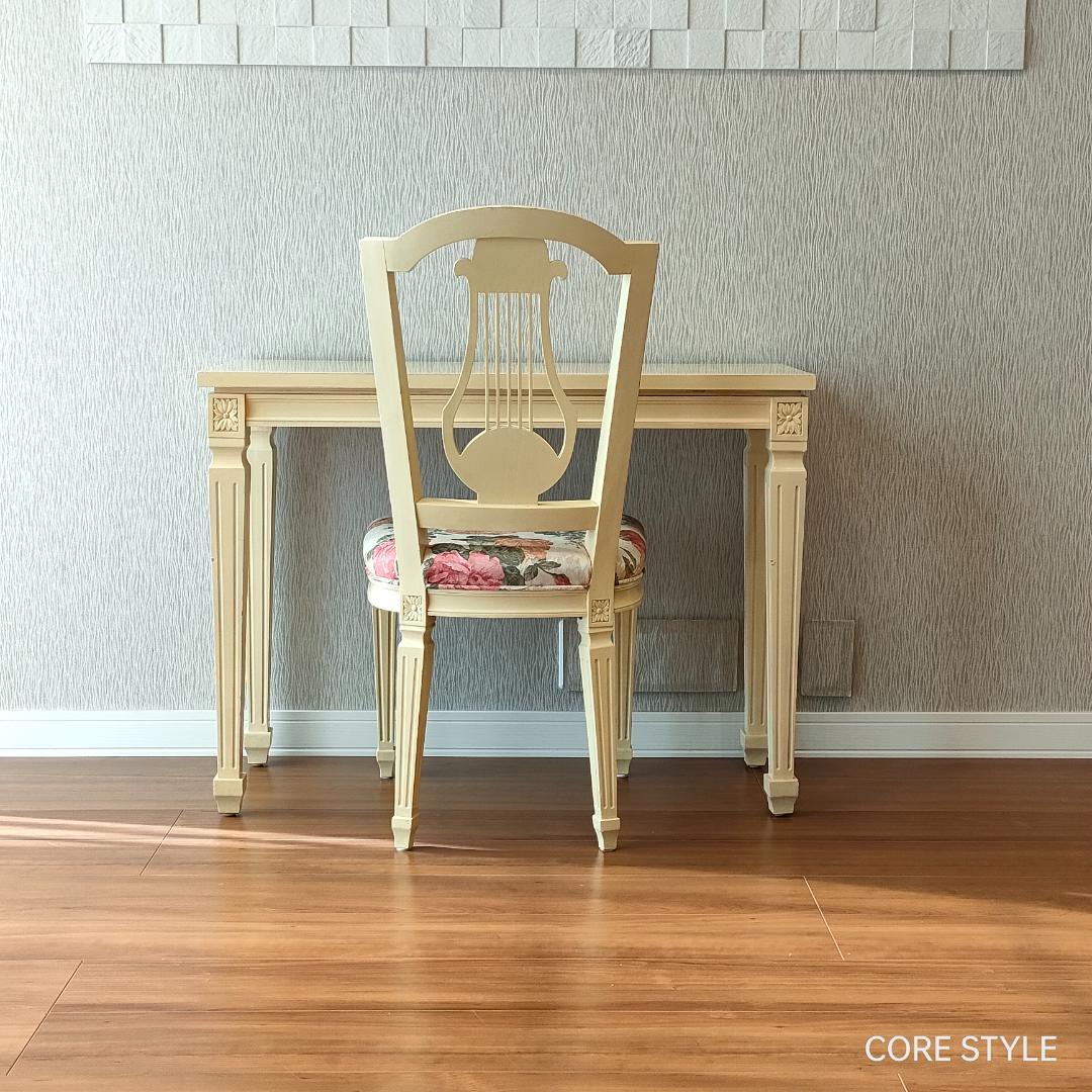 アンティーク　コンソールテーブル　チェア　セット品　ロココ様式　A86