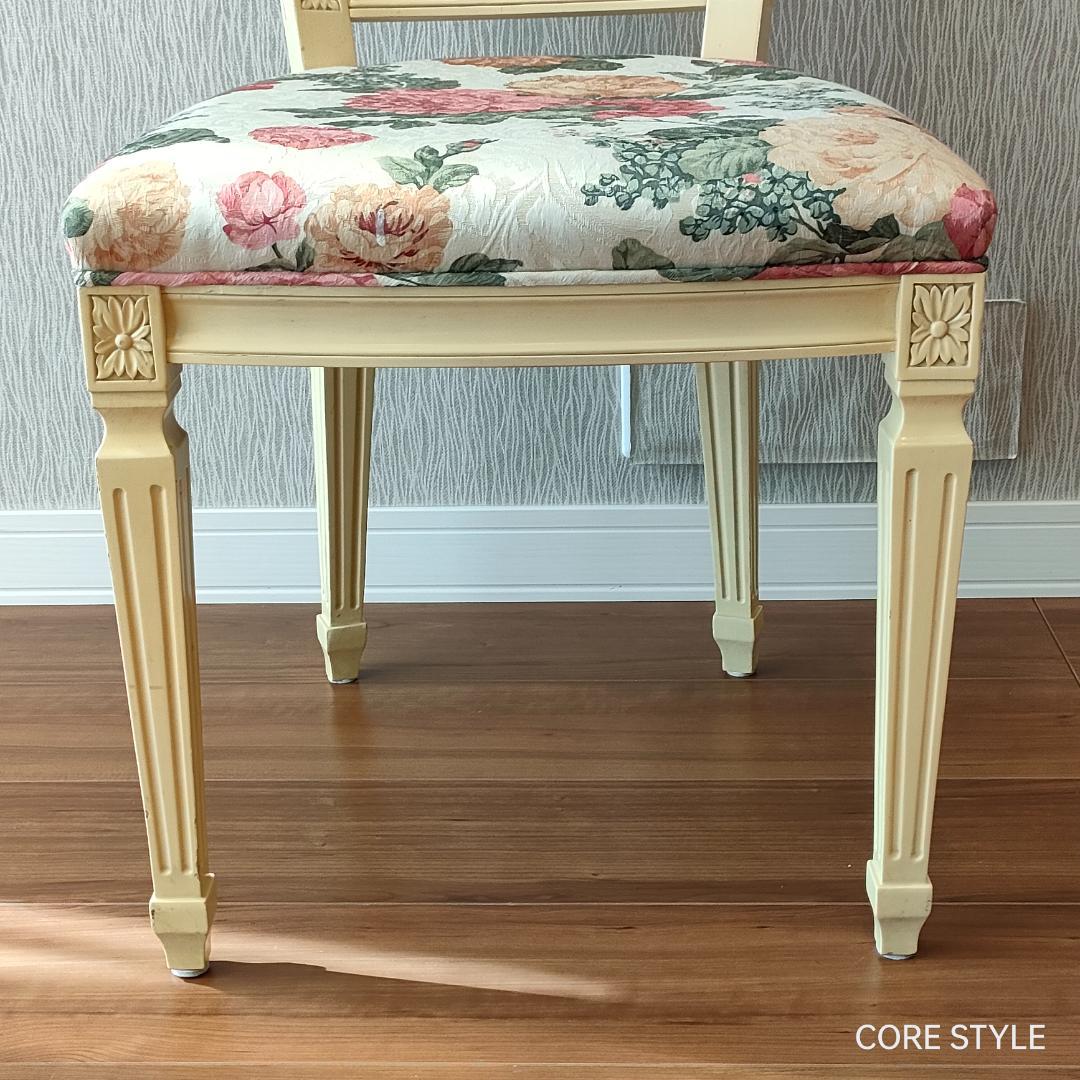 アンティーク　コンソールテーブル　チェア　セット品　ロココ様式　A86