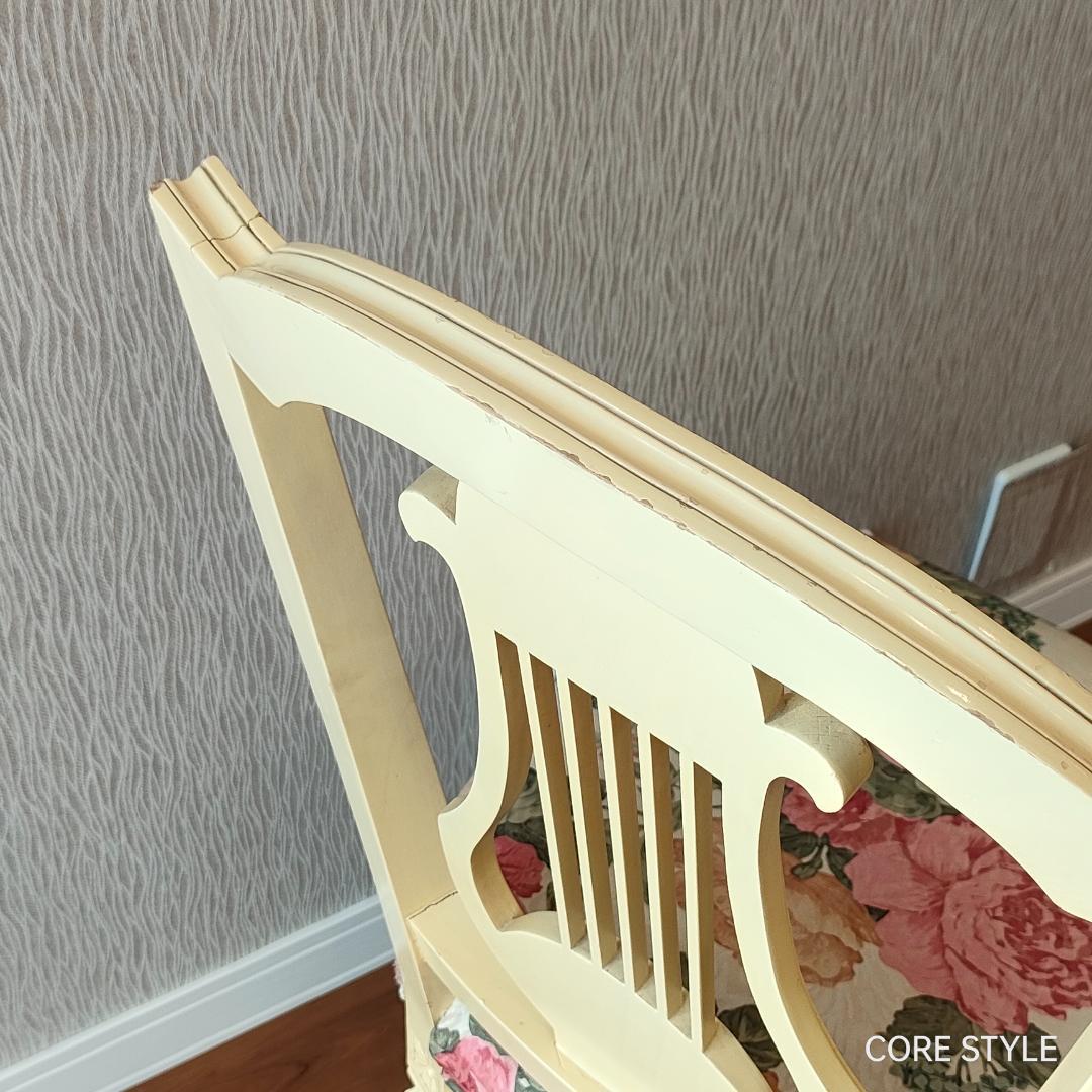 アンティーク　コンソールテーブル　チェア　セット品　ロココ様式　A86