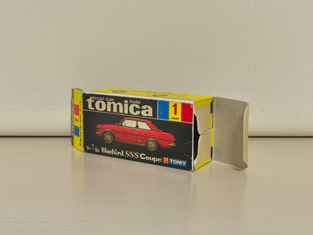 TOMICA　トミカ　ブルーバードSSS　クーペ　1Aホイール