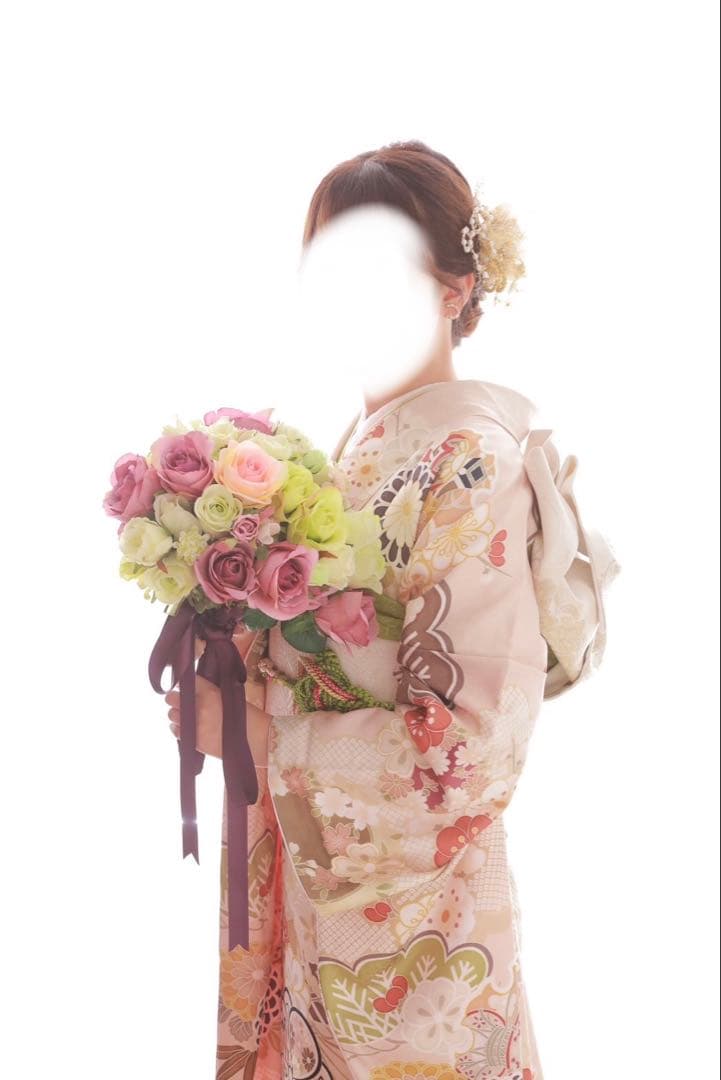 正絹♡振袖フルセット　淡いピンク　成人式