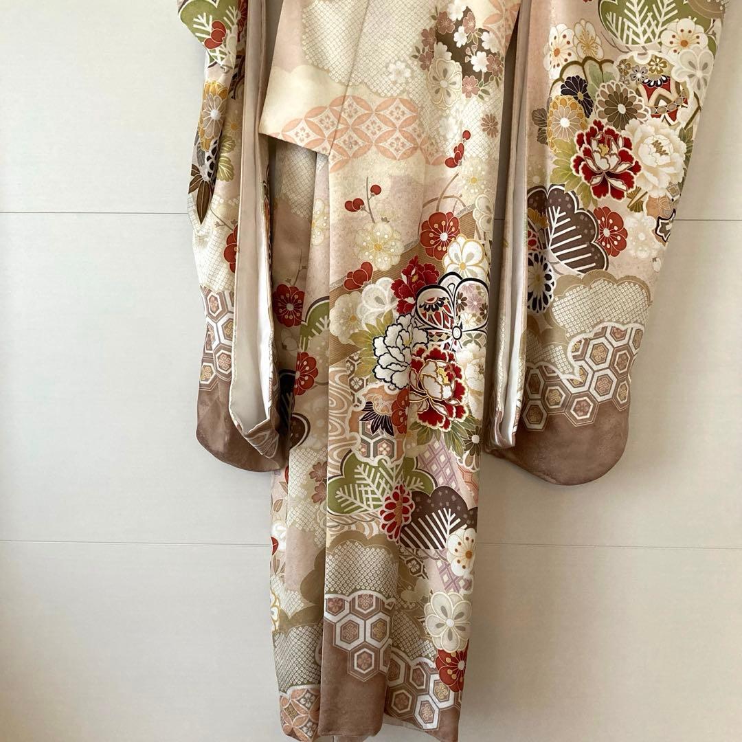 正絹♡振袖フルセット　淡いピンク　成人式