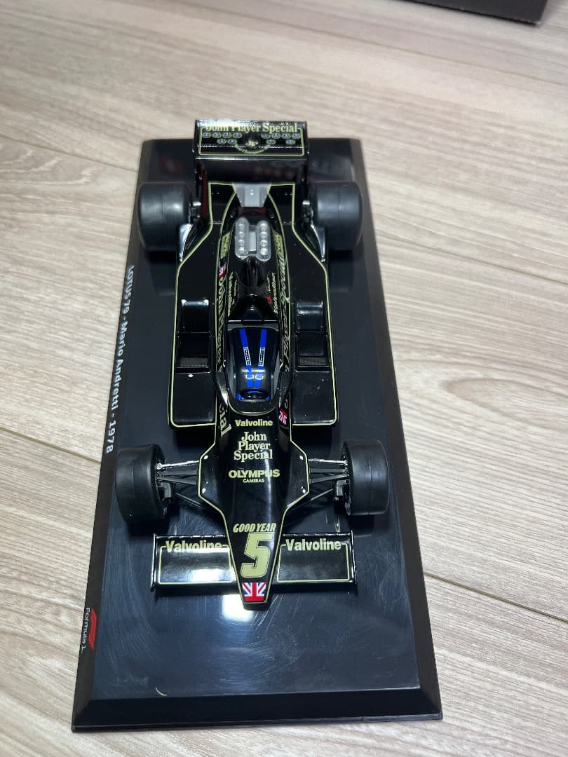 タバコ仕様　ビッグスケールF1コレクション　ロータス79　マリオアンドレッティ