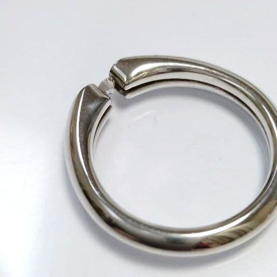 TIFFANY ティファニー テンダネス ハート リング ダイヤ シルバー 9号