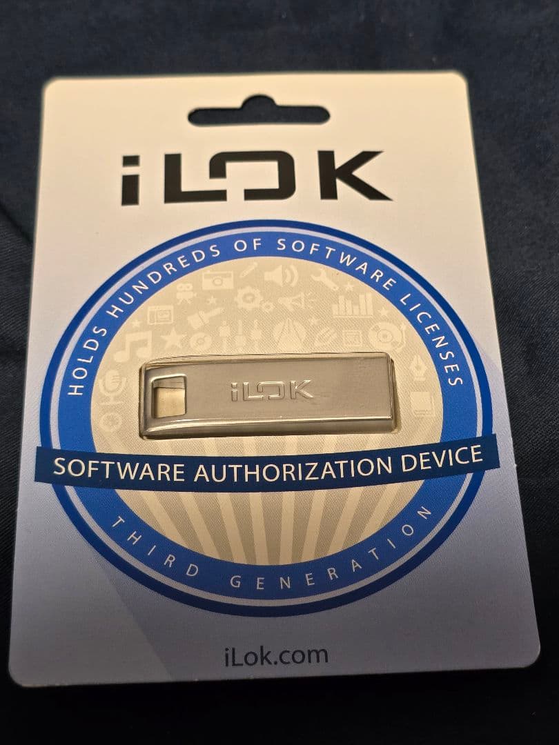 iLok 3rd Generation ソフトウェア認証デバイス