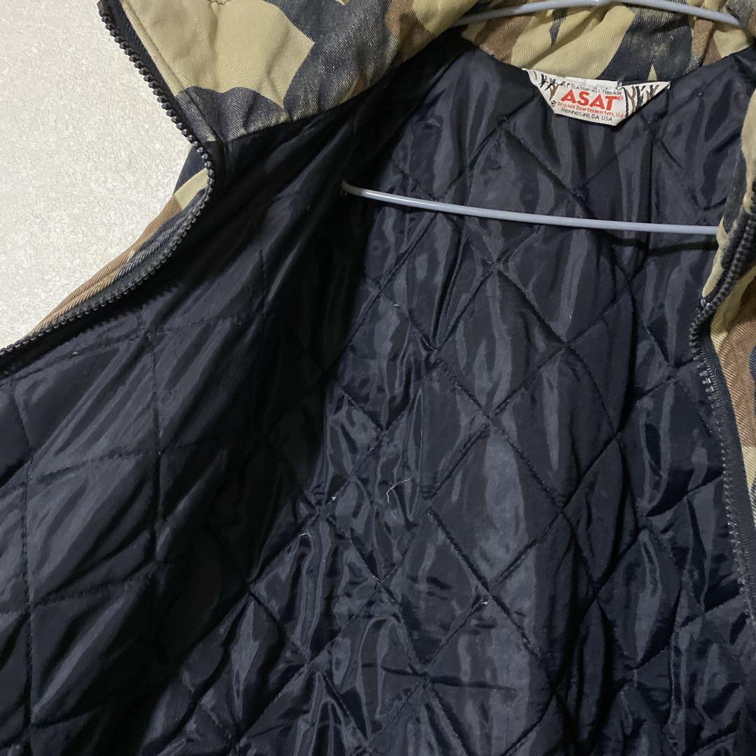 ヤレ感 ASAT ボンバージャケット グランジ L トライバルカモ 中綿