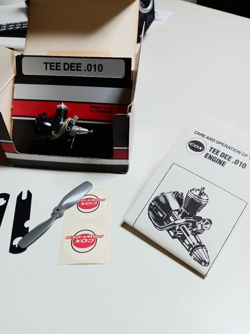 COX TEE DEE .010 No.130 エンジン
