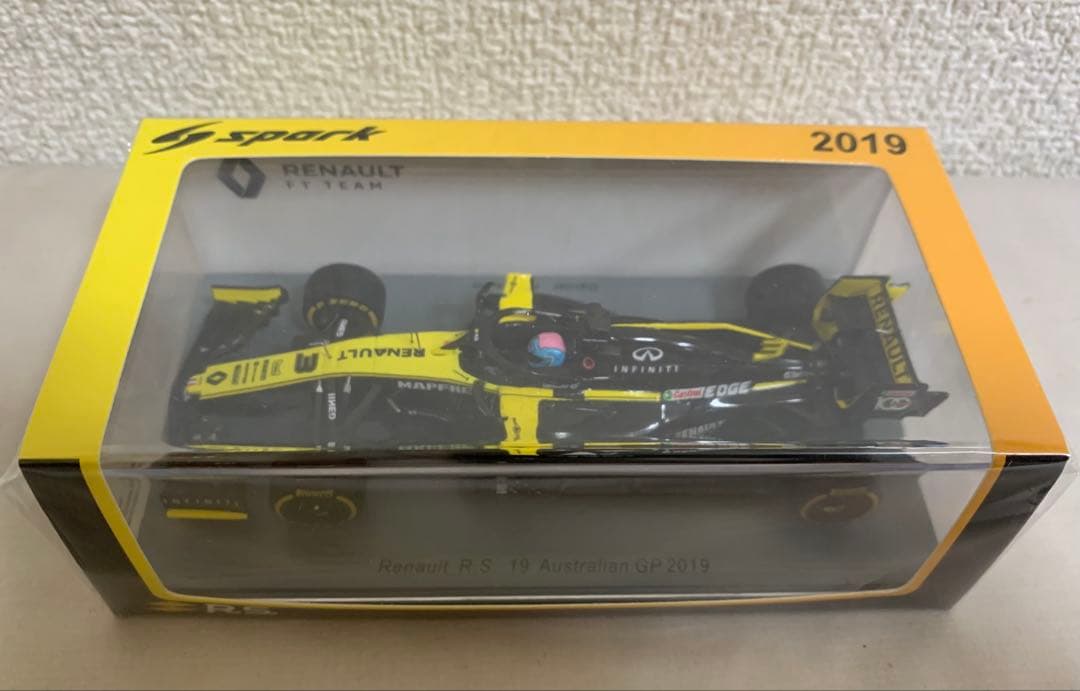 1/43 ルノー Renault R.S. 19 #3 D.リカルド
