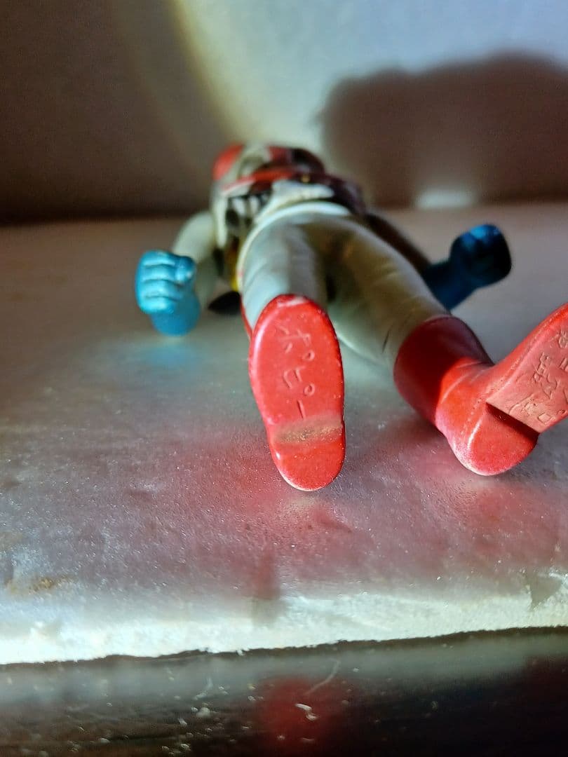 (昭和購入物)　仮面ライダー ｘ ソフビ