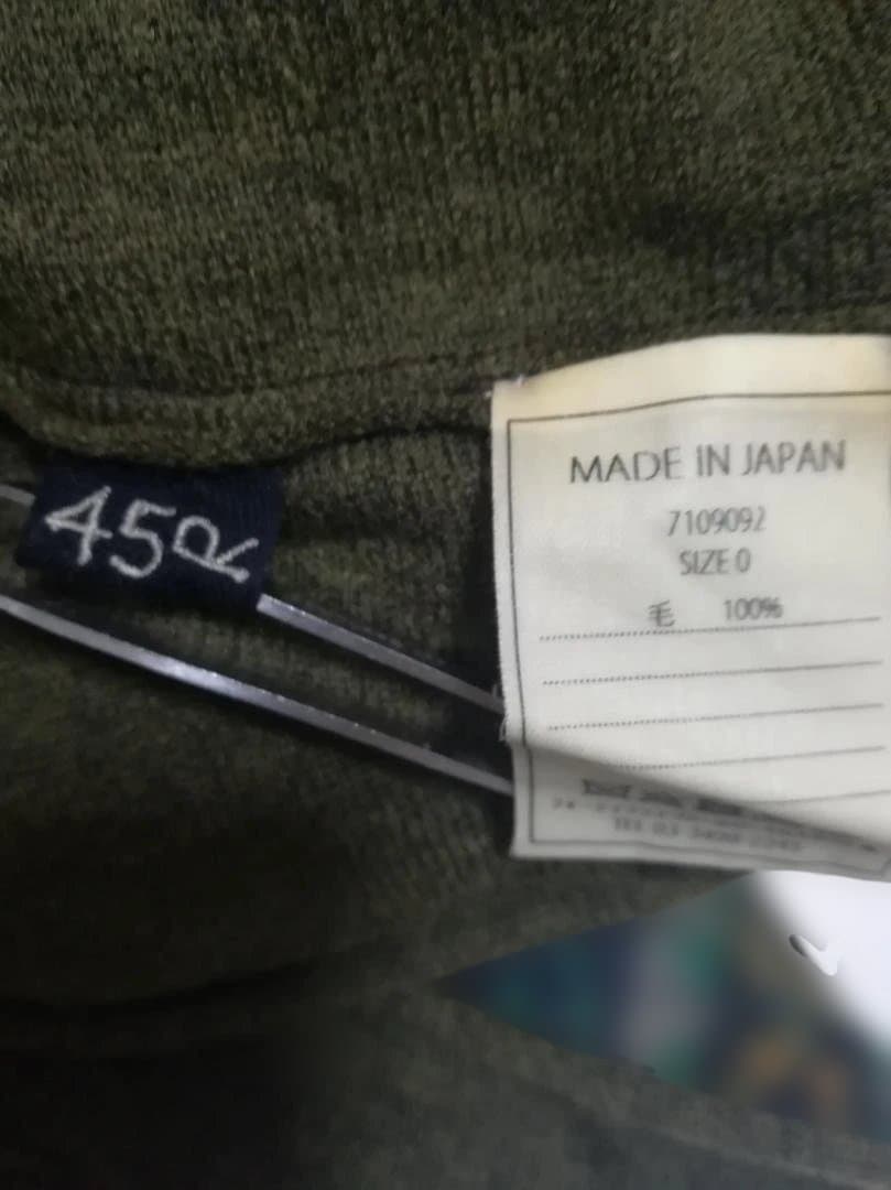 45R フェアアイルニットのネックウォーマー スヌード ウール