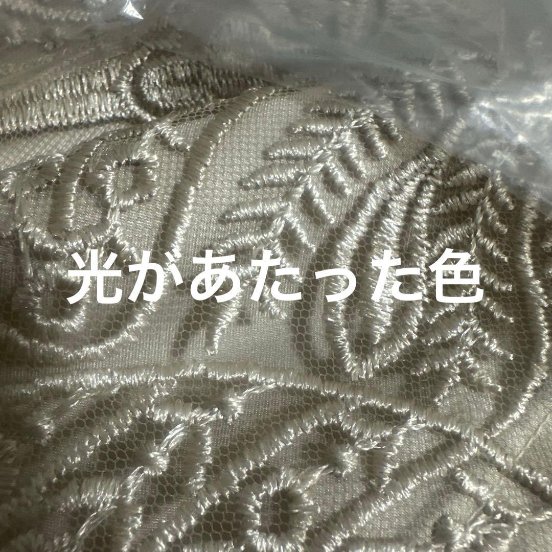 刺繍レース　バックリボン　タイトドレス