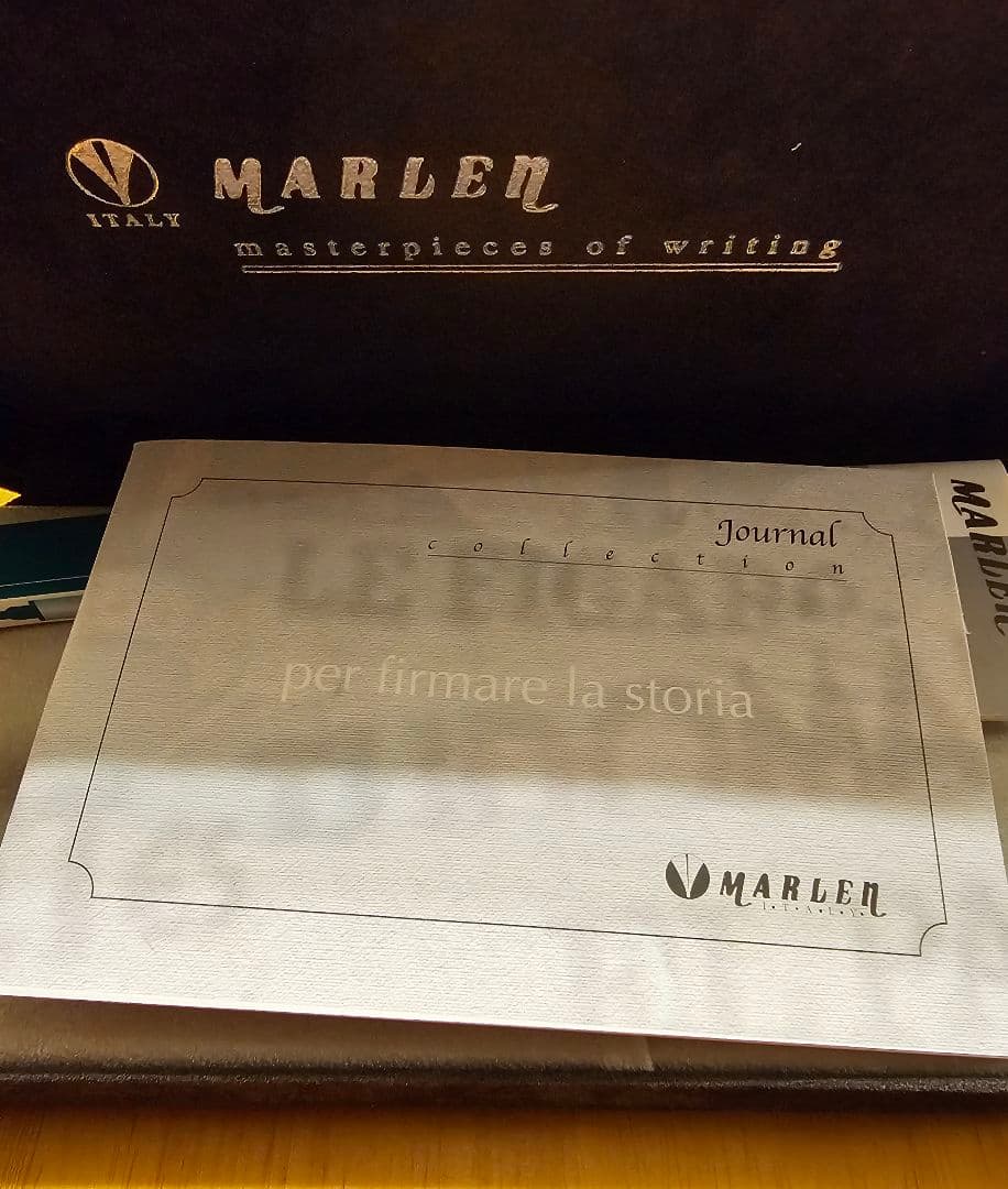 MARLENITALYボールペンSpecialCollectionJournal