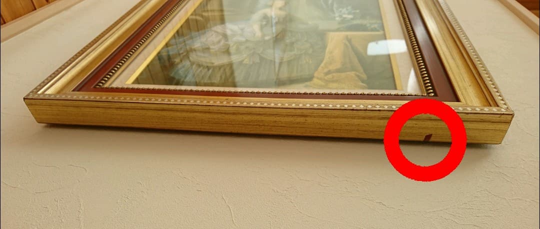 ＊壮麗 ＊  マリー・アントワネット 額装 (額縁 縦57.5㎝)