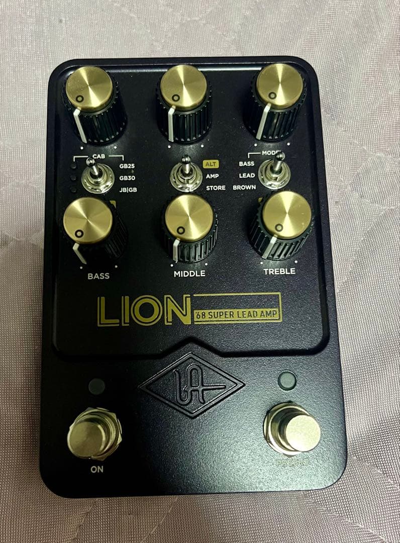 UAFX Lion 68Super Lead Amp (2025年7月新品購入)