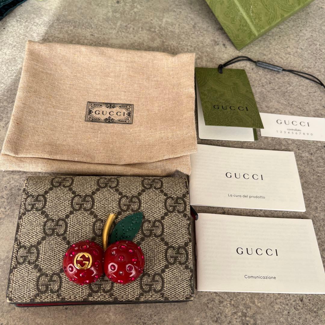 GUCCI チェリー 財布 グッチ