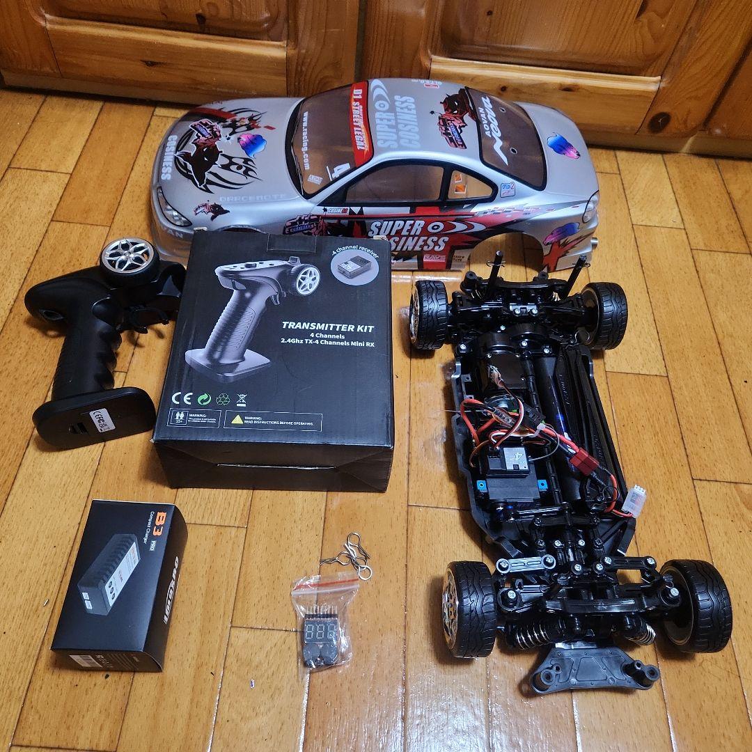 タミヤ ドリフト ラジコン フルセット　TT02 シルビア　②　　　　　tt01