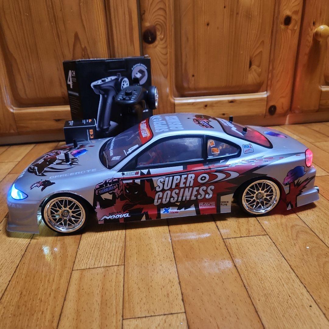 タミヤ ドリフト ラジコン フルセット　TT02 シルビア　②　　　　　tt01