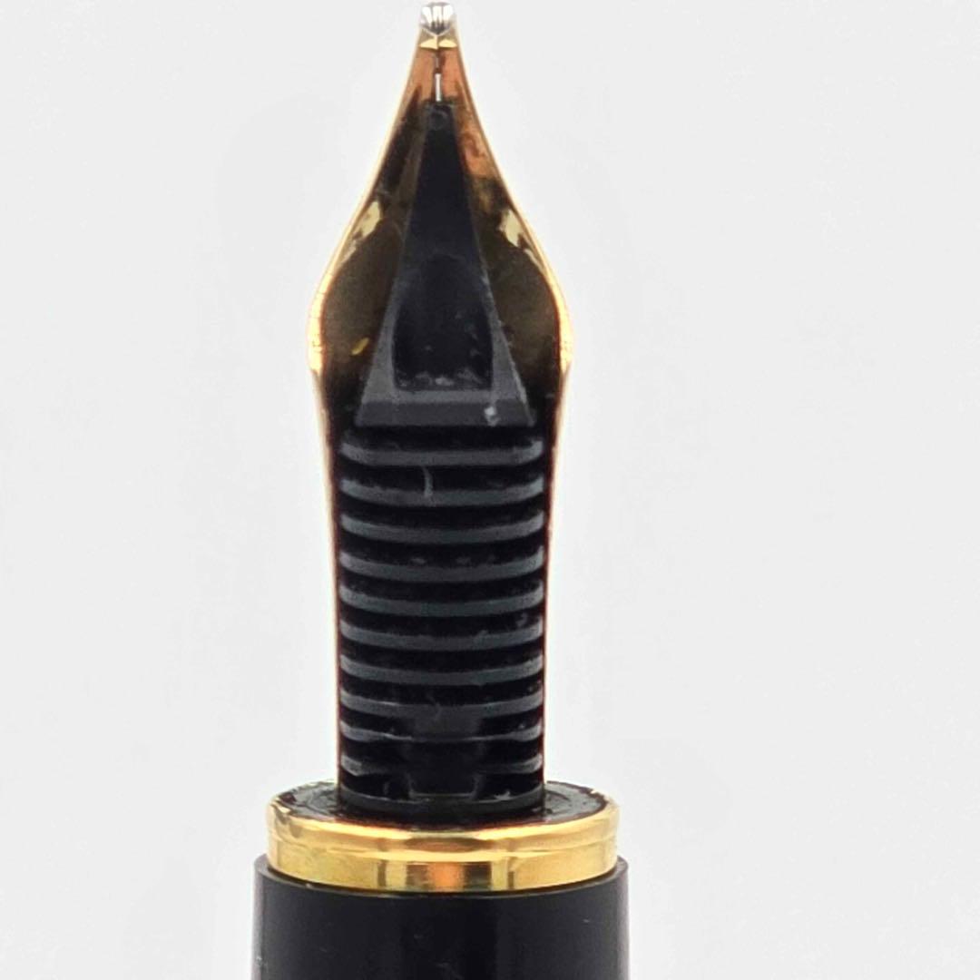 廃盤 希少 モンブラン ノブレスオブリージュ ブルー リップ割れ無し 14K