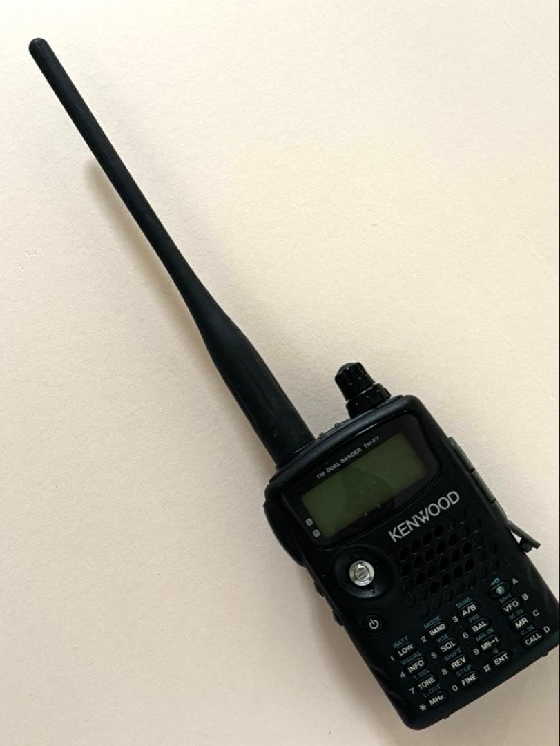KENWOOD TH-F7アマチュアハンディ機