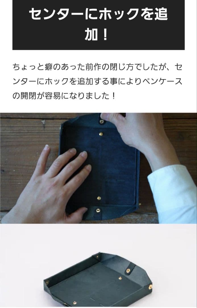 plows dritto Pen roll L ペンケース ペトローリオ