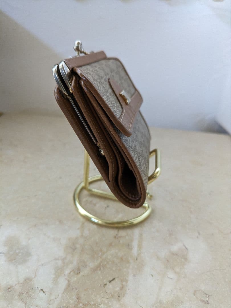 CELINE オールド 三つ折り財布 コンパクトウォレット ミニ財布 マカダム柄