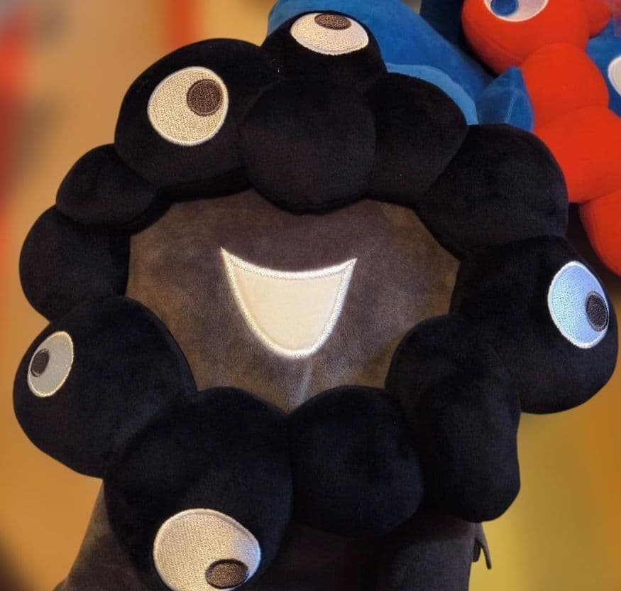 【Lサイズ2個セット】ミャクミャク　お手玉風ぬいぐるみ