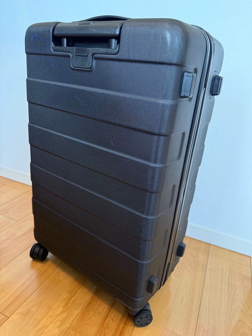 カンフーさま専用　廃盤品★無印良品 キャリーケース 黒　4輪 63L