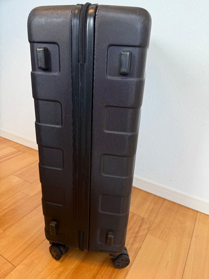 カンフーさま専用　廃盤品★無印良品 キャリーケース 黒　4輪 63L