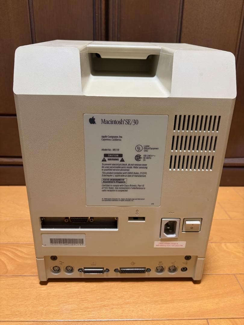 Macデスクトップ Apple Macintosh SE/30
