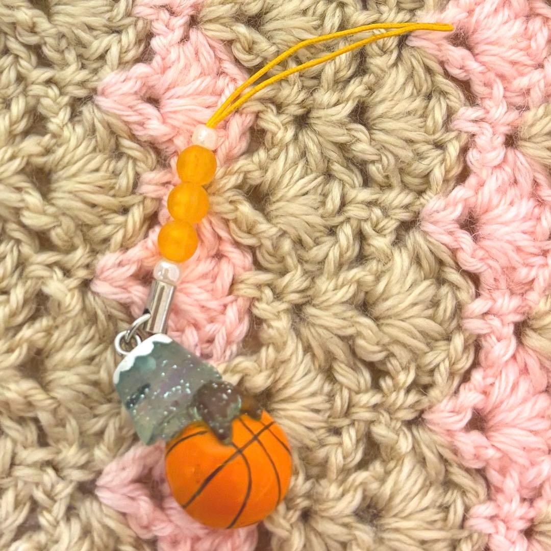 バスケットボール キーホルダー 富士山