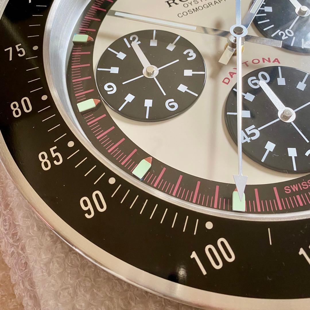 新品未使用　デイトナ　コスモグラフ　掛け時計　非売品　ポール
