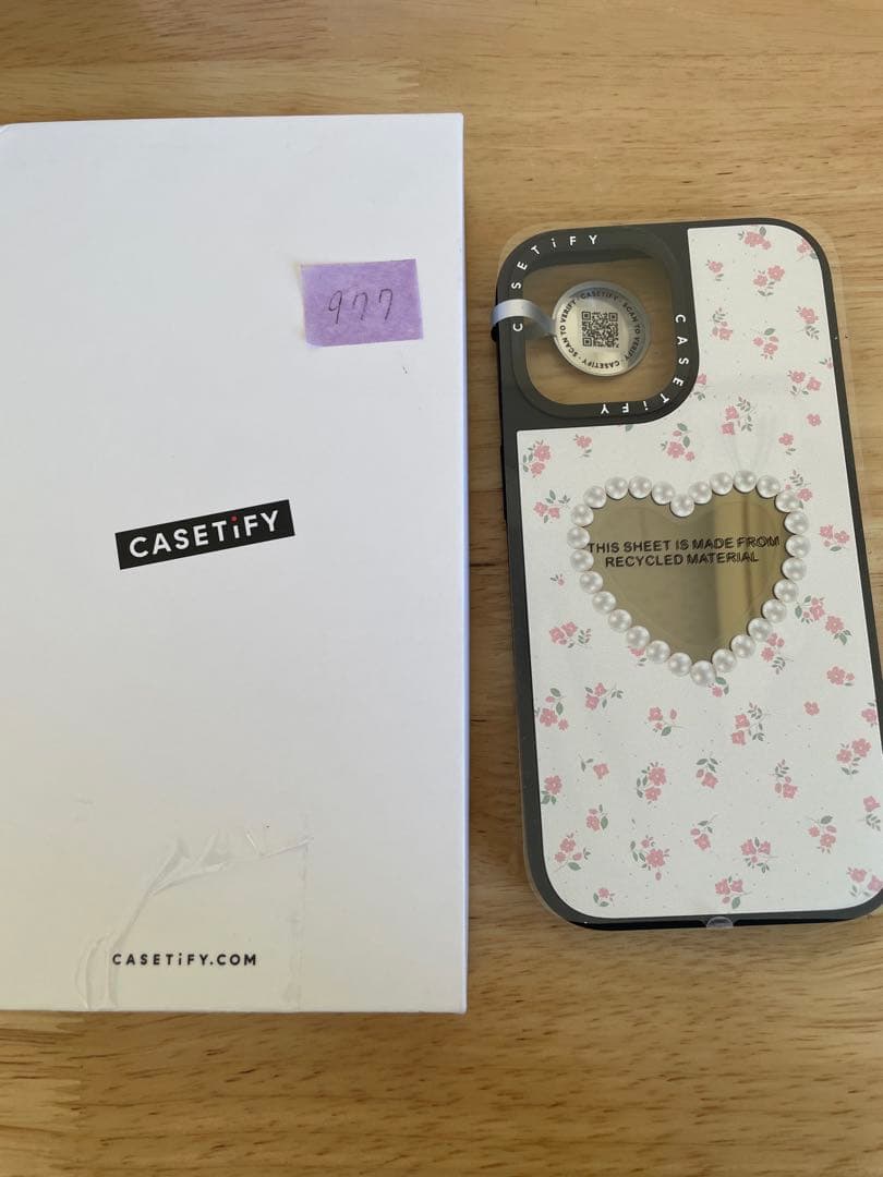 CASETiFY ミラー iPhone17ケース Pearly Heart