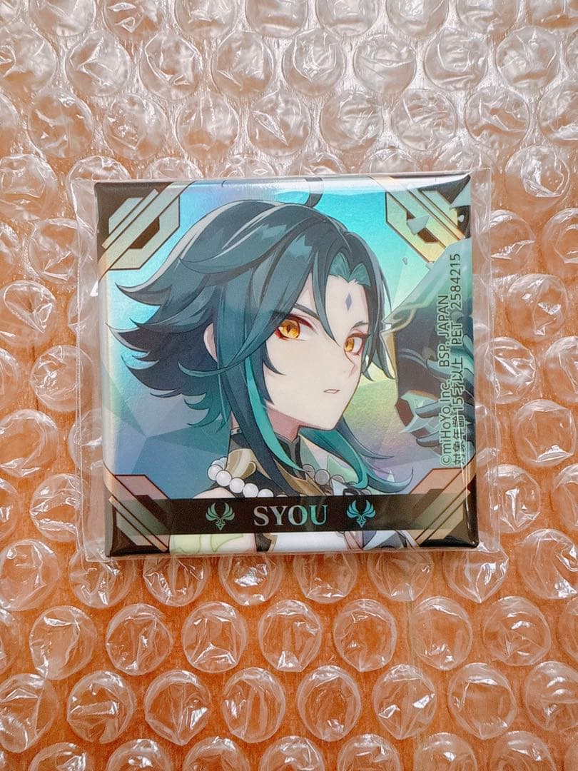 原神 魈 SEGA プライズ 缶バッジ