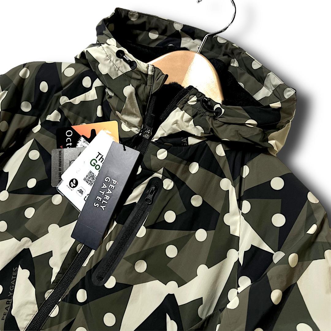 新品59,400円 PEARLY GATES 中綿裏地一体型素材使用 ジャケット