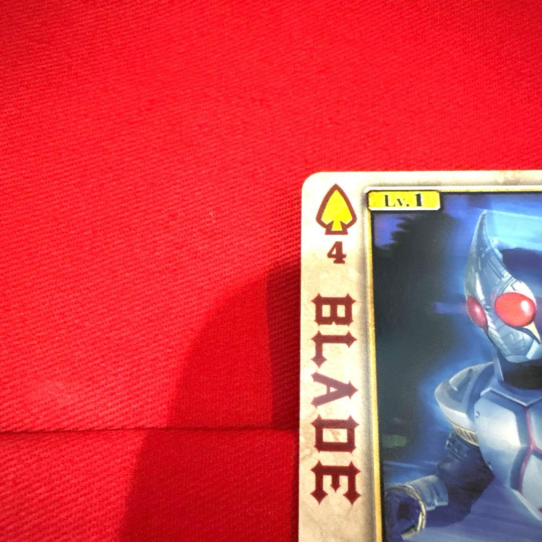 ラウズカード 仮面ライダー剣 トレカ レア スペード4 仮面ライダーカード 剣崎