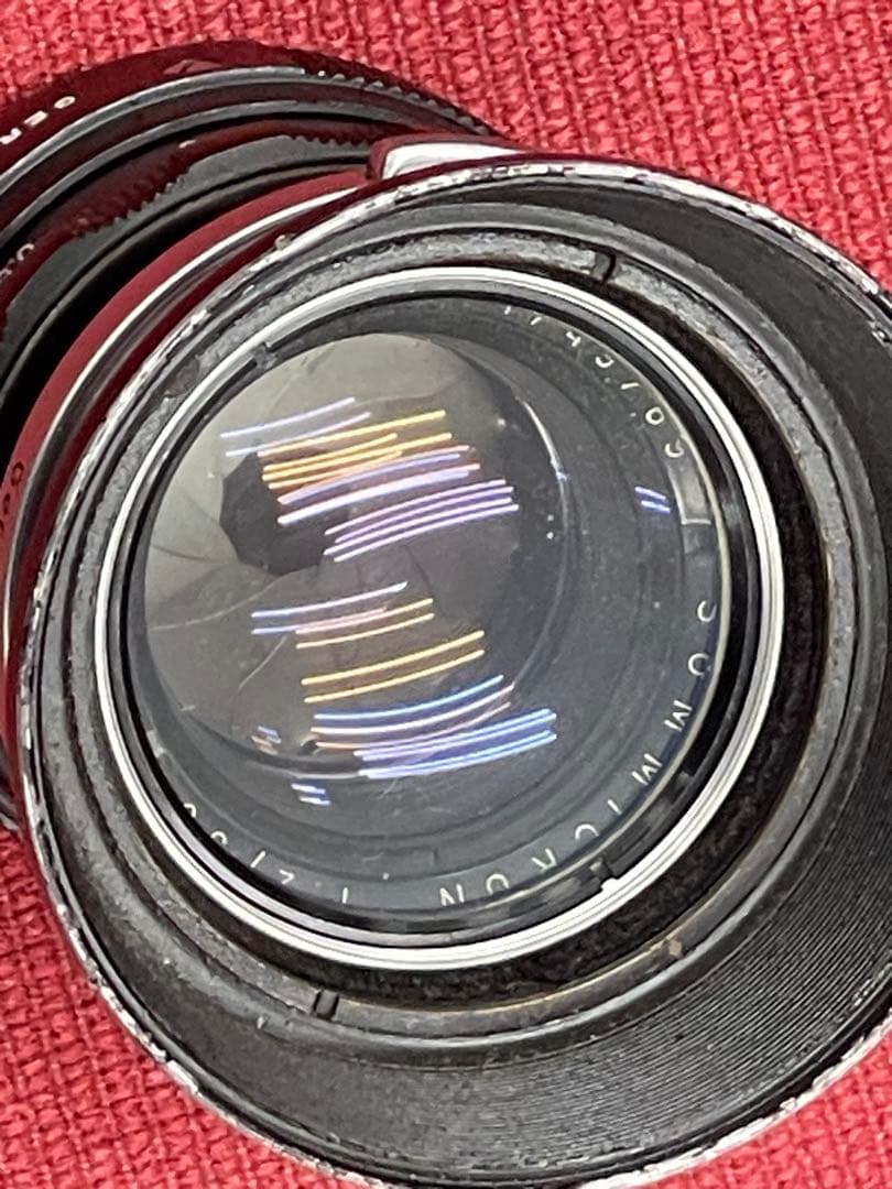 月末限定値下Leitz SUMMICRON 1:2/50 ファインダーアダプタ付