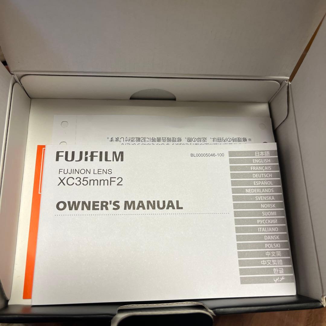 美品 FUJIFILM XC35mmF2 単焦点レンズ Xマウント