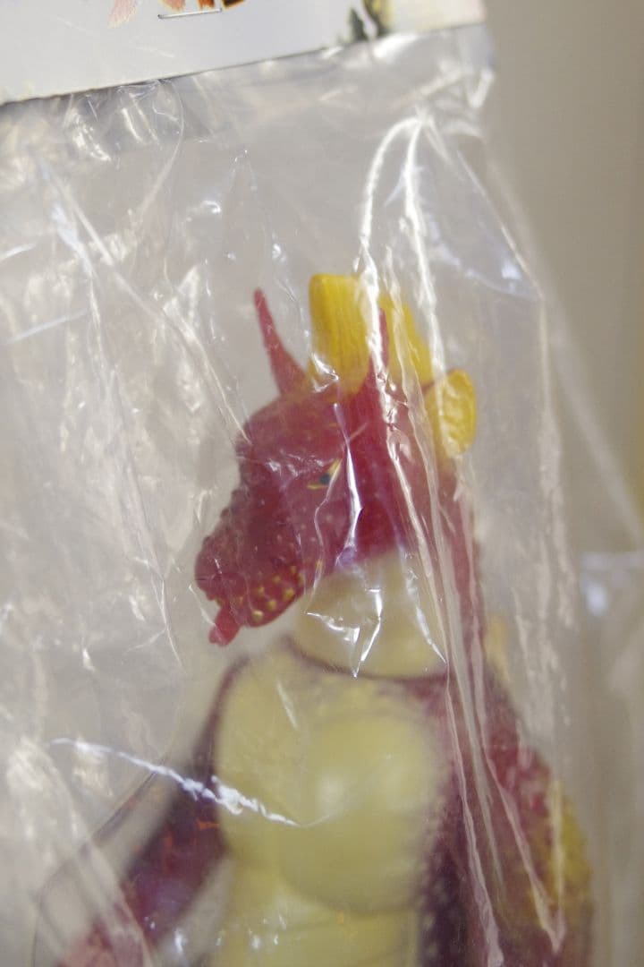 マルサン　チタノザウルス　クリヤー　未開封　おまけのメカゴジラ