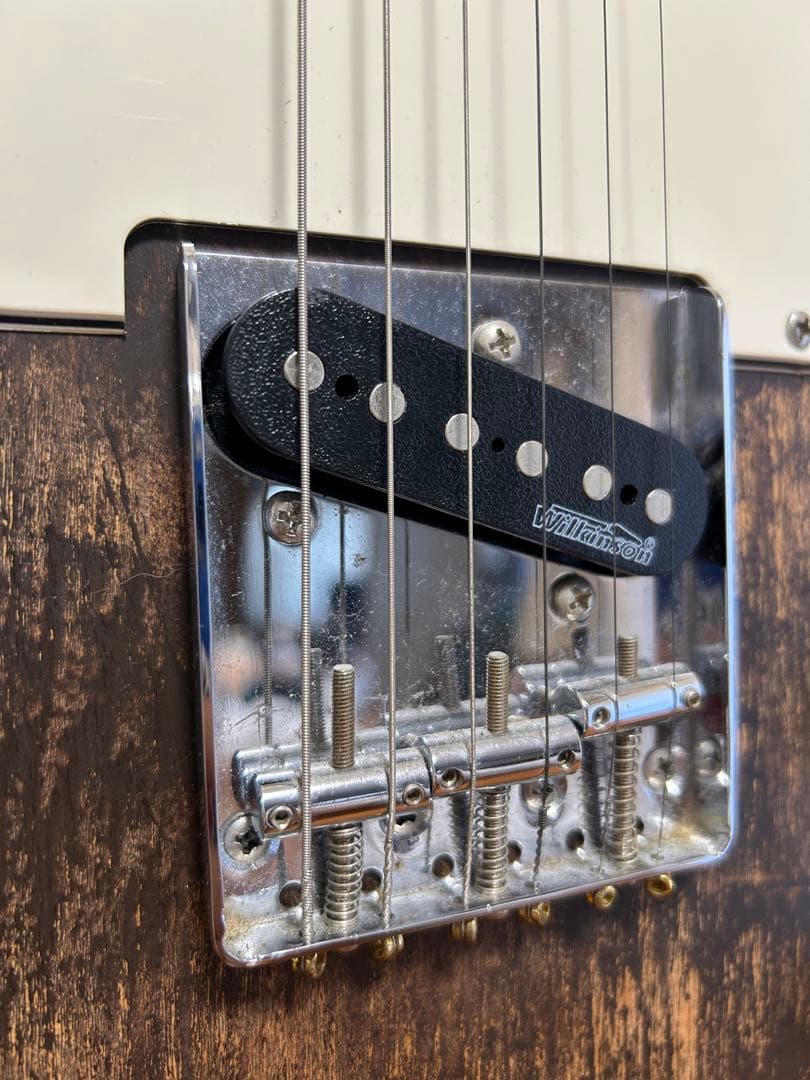 テレキャスター コンポーネント ギター　レリック