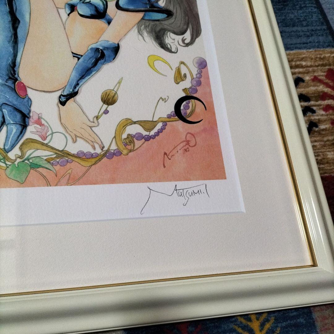 【真作】【WISH】いのまたむつみ「翔幻夢」ミクストメディア 直筆サイン