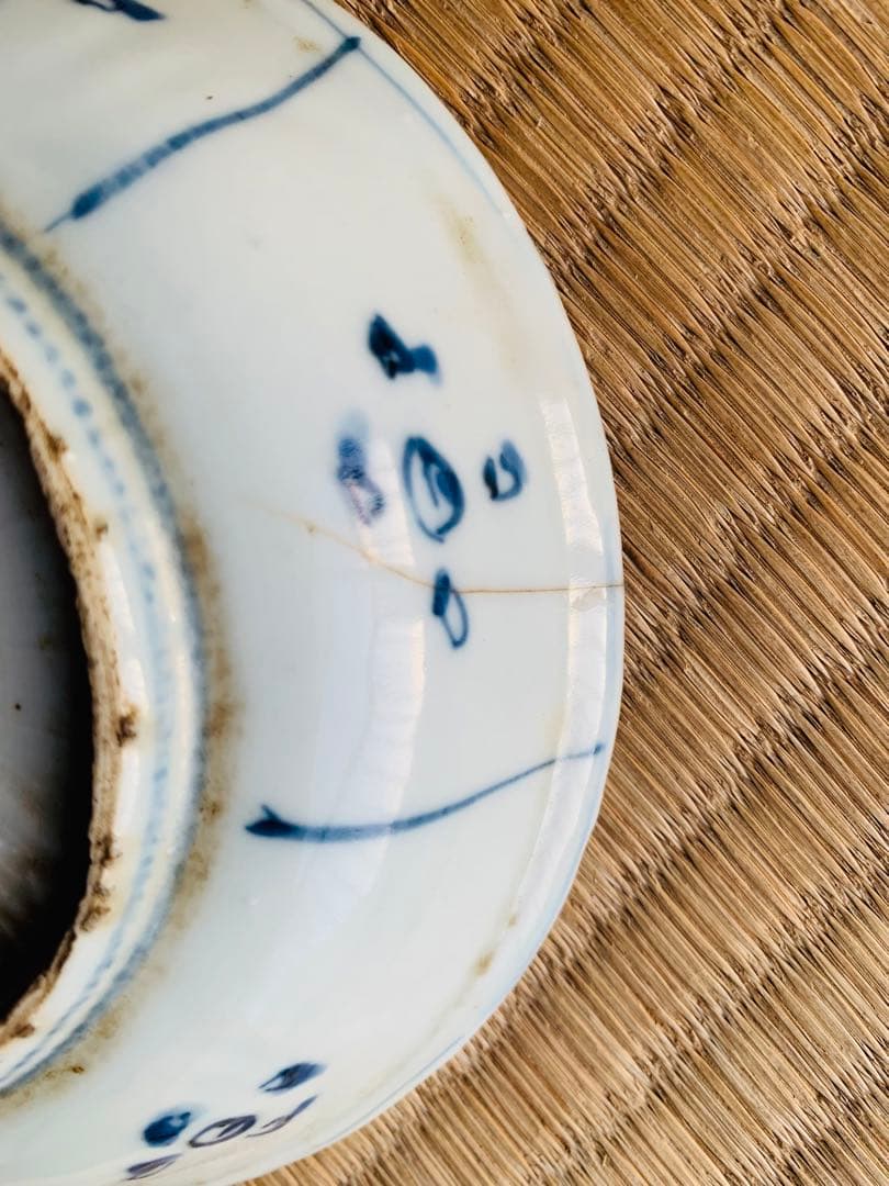 中国明時代晩期染付お皿