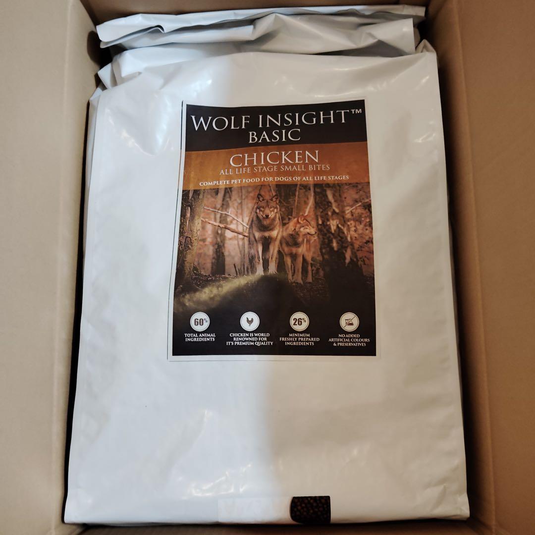 cs7521 WOLF INSIGHT BASIC チキン 小粒 12kg