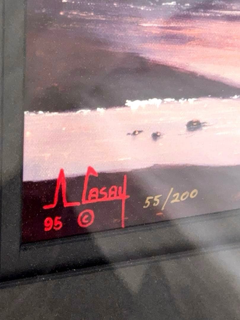 アンソニー・キャセイ（Anthony Cathay） シルクスクリーン