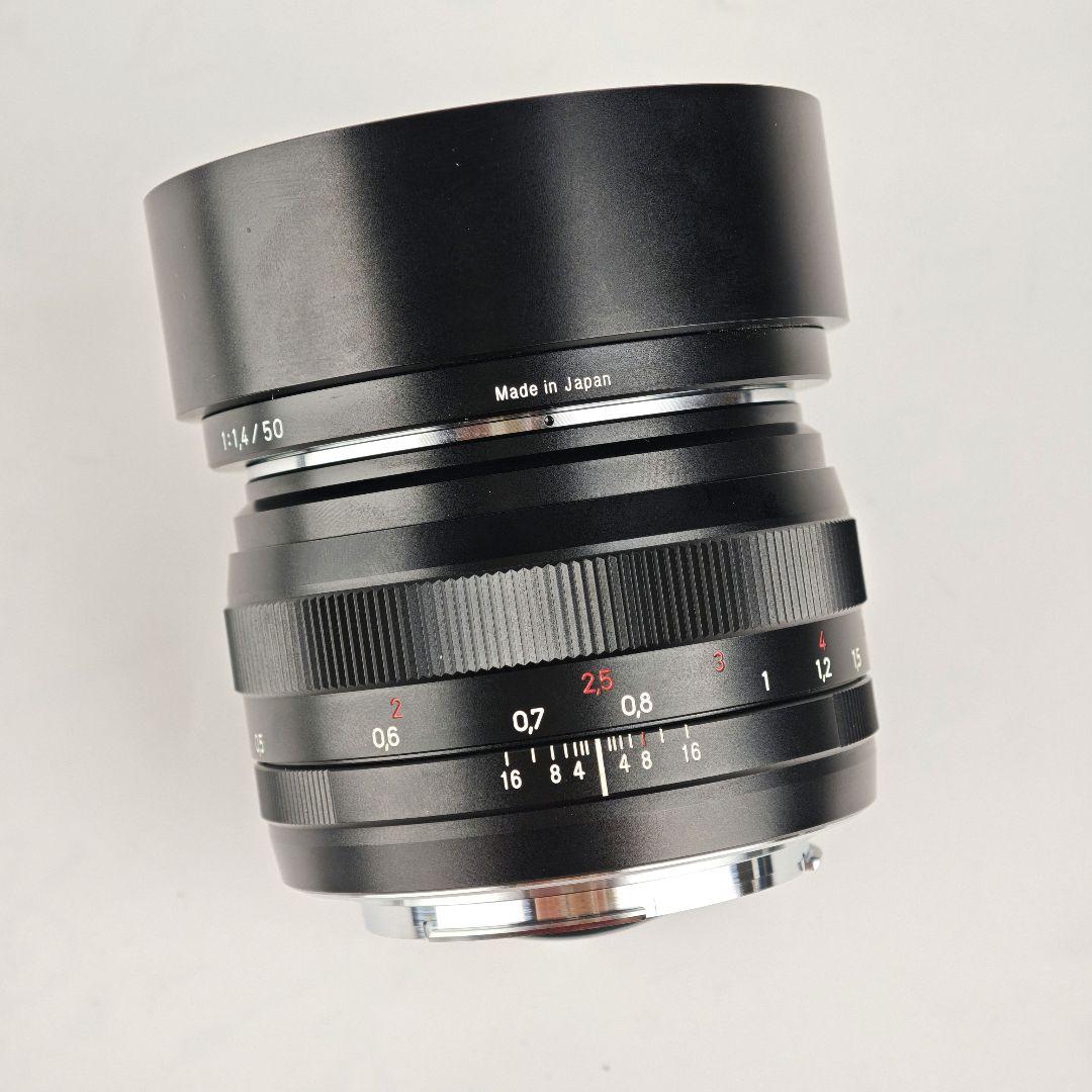 カールツァイス　プラナー50mm/F1.4 ZE （キャノンEF）