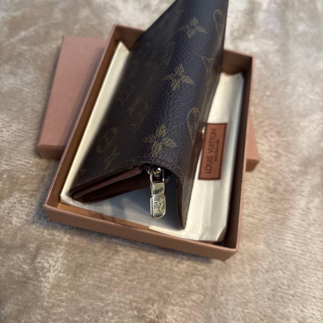 LOUIS VUITTON 二つ折り財布 ダークブラウン