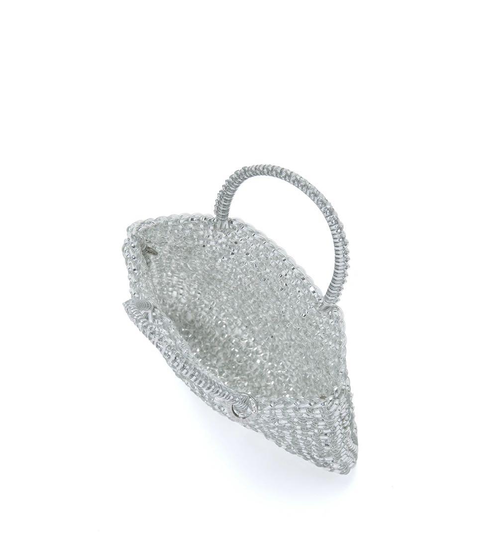 ＼極美品／アンテプリマ ワイヤーバッグ スタンダード ミニアトゥーラ シルバー