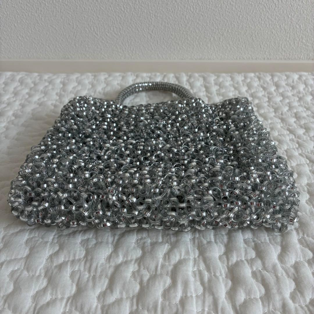 ＼極美品／アンテプリマ ワイヤーバッグ スタンダード ミニアトゥーラ シルバー