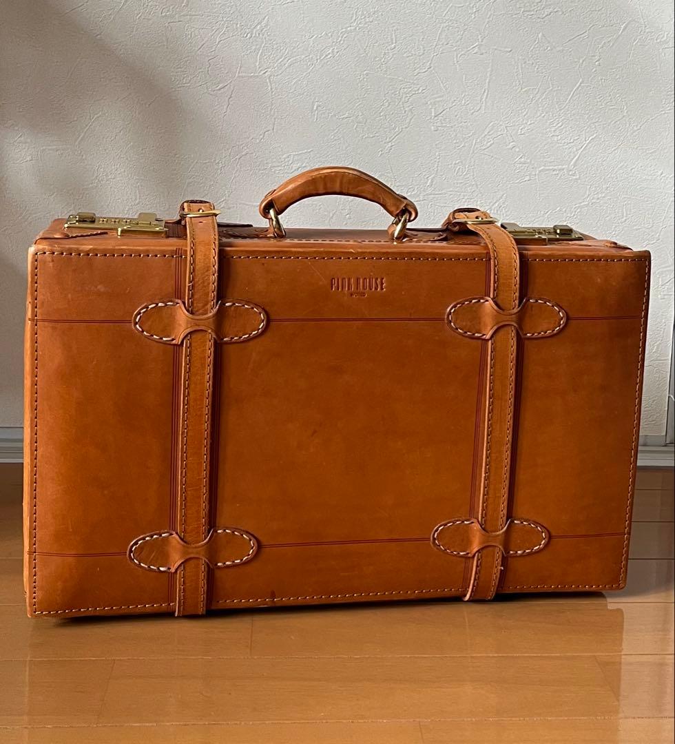 ピンクハウス　革　トランク